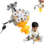Montessori Busy Board Travel Toy for Kids