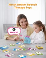 Talking Flash Cards for Toddlers 1 2 3 4 Year Olds, Montessori Language Learning - Image 4