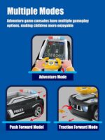 Police Racing Adventure Car With Steering Wheel - Image 5
