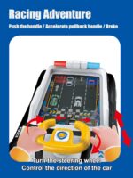 Police Racing Adventure Car With Steering Wheel - Image 2