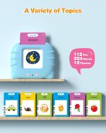 Talking Flash Cards for Toddlers 1 2 3 4 Year Olds, Montessori Language Learning