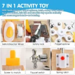 Montessori Busy Board Travel Toy for Kids - Image 5