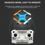 Mini pocket 4 axis aerobat drone with Remote control for kids - Image 4