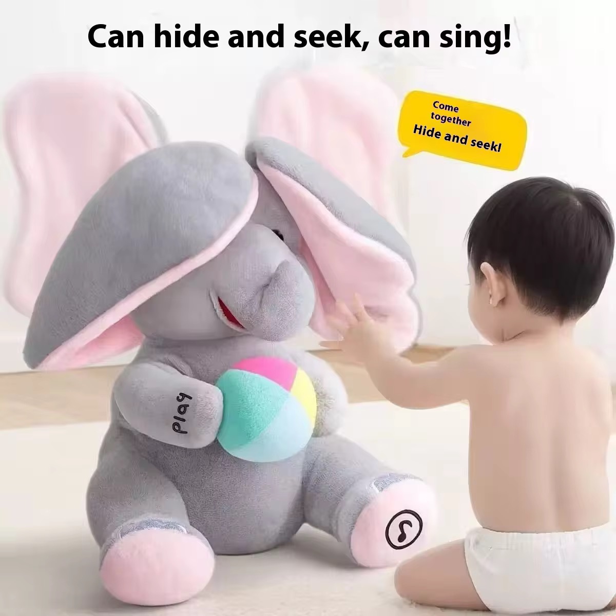 Interactive Singing Elephant Baby Toyu New Variable Product - Image 1
