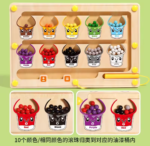 Educational Magnetic Color Sorting Board Montessori Wooden Toy For Children - Image 4
