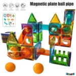 Kidology Magnetic Tiles Blocks –98 Pcs