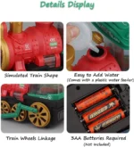 Miracland Retro Steam Train Toy - Image 3