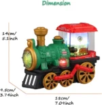 Miracland Retro Steam Train Toy - Image 4