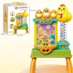 Electronic Steering Wheel Detachable Legs Mini Automatic Catch Bean Kids Gaming Machine With Light And Music - Image 4