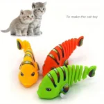 3 Pc Wiggle Fish Toys for Fun Bath Time Parent-child Swinging Cartoon Fish Toy Perfect for Beach Pool Activities - Image 3