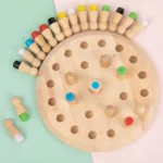 New Kids Wooden Memory Match Stick Chess Game - Image 2
