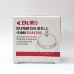 DingLi Call Bell DL85200 – Chrome Alloy Desk Bell - Image 2