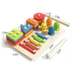 Educational three in one column set Toys - Image 2