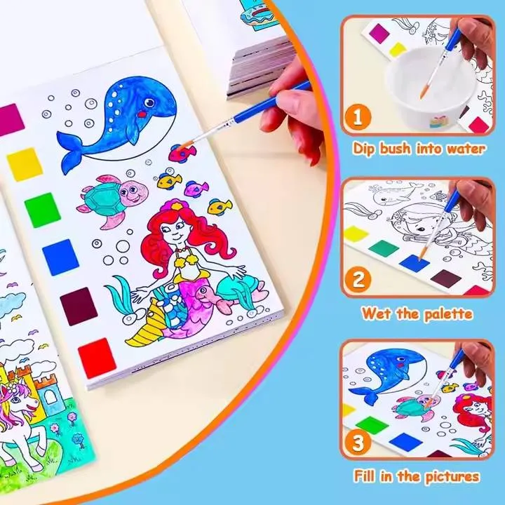 imgi_2_GEEuWrCF49NMgQqlVnu.webp Watercolor Painting Book Early Education Graffiti Toys - Image 1
