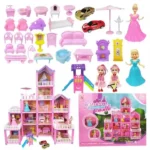 Miniature Furniture Villa Princess Castle Play Set - Image 4