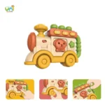 Cartoon Puzzle Train – Baby Montessori Early Education Toy - Image 4
