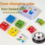 Face Changing Bricks Games With Bell & Iron Box