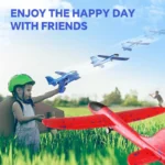 Airplane Gun for Kid, Foam Glider Plane with, One Set with Glider Catapult Plane - Image 2