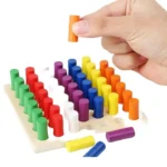 Educational Wooden Colour Sorting Stack