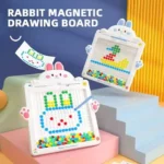 Cartoon Rabbit Magnetic Drawing Board - Image 3