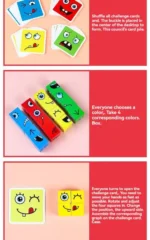 Face Changing Bricks Games With Bell & Iron Box - Image 2