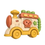 Cartoon Puzzle Train – Baby Montessori Early Education Toy - Image 2
