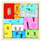 Wooden 3D Puzzles (Yummy Fruits, Animel, Vehicle, Number) - Image 2