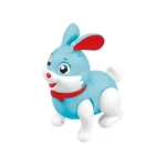 Jumping Walking Electronic Light Plastic Rabbit With Music - Image 2
