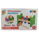Educational Wooden Hammer Bench Toy - Image 3