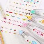 4pc Set Creative Cartoon Pattern Decorative Tape - Image 3