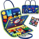 Montessori Busy Board Activity Educational Sensory Learning Book