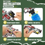 Electric Gel Ball Blaster, High-Speed Gelfire Outdoor Shooting Game - Image 3