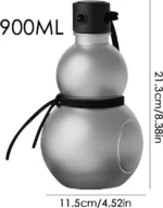 Black Myth Wukong Animation Derivative Gourd Water Bottle - Image 2
