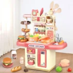 Dream Kitchen Playset with Realistic Steam & Light