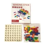 Educational Wooden Colour Sorting Stack - Image 3