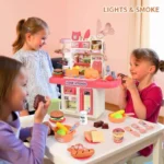 Dream Kitchen Playset with Realistic Steam & Light - Image 4