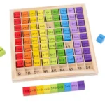 99 multiplication table children's early education puzzle