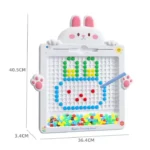Cartoon Rabbit Magnetic Drawing Board - Image 4