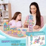 ABS Magic Magnetic Blocks Montessori Education 3d Building Blocks DIY Toys