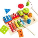 Educational three in one column set Toys