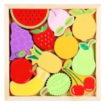 Wooden 3D Puzzles (Yummy Fruits, Animel, Vehicle, Number) - Image 3