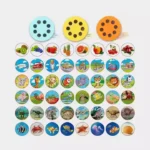 5 in 1 Projection Flashlight Early Education Toys - Image 3