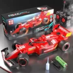 F1 Formula High Speed Racing Car Rechargeable Spray Electric Drift Remote Control Car