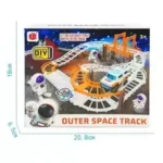 Railway Track Electric Astronaut Train Toy - Image 3