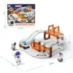 Railway Track Electric Astronaut Train Toy - Image 2