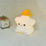 Cute Rechargeable Pumpkin LED Night Light Lamp