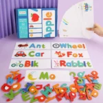 Wooden Letter Spelling Puzzle Toy - Image 3