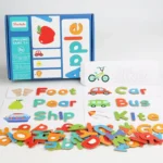 Wooden Letter Spelling Puzzle Toy