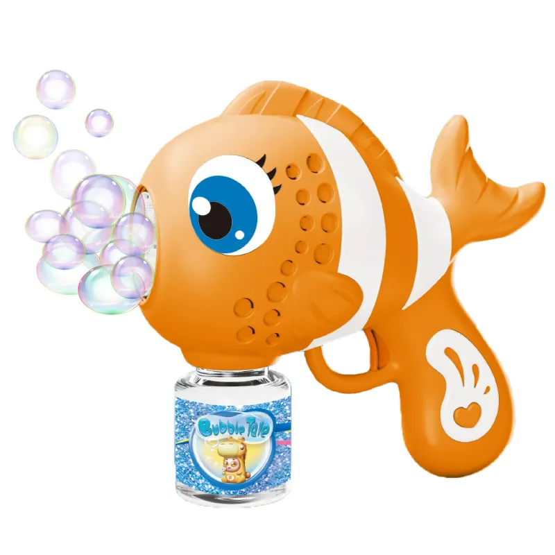 imgi_419_H734eebe28b7547889e70597db19ef63eS.webp Cute Clown Fish Electric Bubble Machine - Image 1