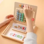 Wooden Alphabet Board Montessori Toys - Image 2